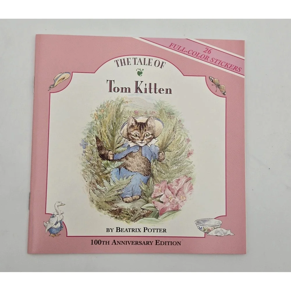 Beatrix Potter Peter Rabbit‎ and Friends 100th Anniversary Sticker Book Set 8pc